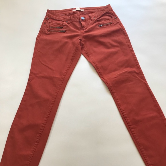 Forever 21 Denim - Life in Progress Forever 21 Orange Skinny Jeans